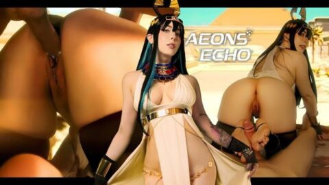 Eions Echo. Iset. June Contest Video 2025. Footjob, Cumshot - Mollyredwolf